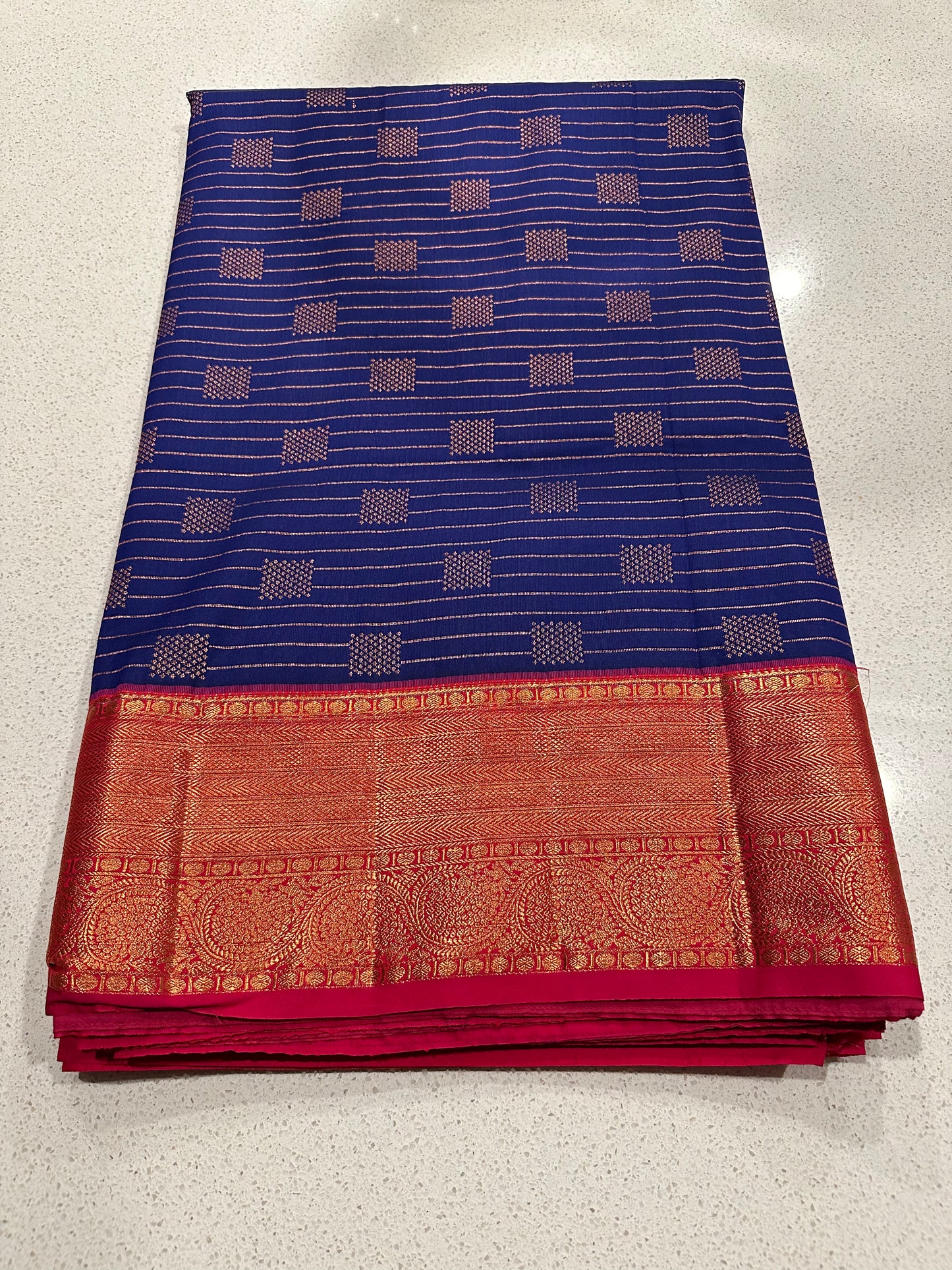 Semi-Kanchi Silk Saree